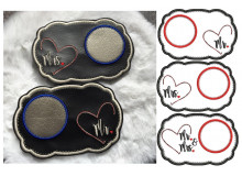 Stickserie - MugRugs Mrs. & Mrs.